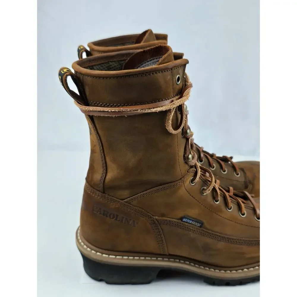 Carolina Logger Boots CA8824 Spruce Soft Toe Waterproof Size 11 D